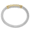 VAHAN's Trademark Moiré Beading® and Crown Petals
Made in the USA with domestic and imported materials