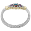 VAHAN's Trademark Moiré Beaded® pattern.
Made in the USA with domestic and imported materials