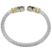 VAHAN's Trademark Moiré Beaded® pattern.
Made in the USA with domestic and imported materials
