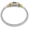 VAHAN's Trademark Moiré Beaded® pattern.
Made in the USA with domestic and imported materials
