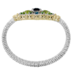 VAHAN's Trademark Moiré Beaded® pattern
Made in the USA with domestic and imported materials