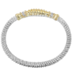 VAHAN's Trademark Moiré Beaded® pattern.
Made in the USA with domestic and imported materials