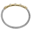 VAHAN's Trademark Moiré Beading® and Crown Petals
Made in the USA with domestic and imported materials