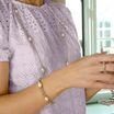 VAHAN's Trademark Moiré Beaded® pattern
Made in the USA with domestic and imported materials