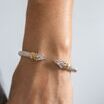 VAHAN's Trademark Moiré Beaded® pattern.
Made in the USA with domestic and imported materials