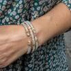 VAHAN's Trademark Moiré Beaded® pattern.
Made in the USA with domestic and imported materials
