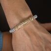 VAHAN's Trademark Moiré Beaded® pattern
Made in the USA with domestic and imported materials