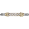 VAHAN's Trademark Moiré Beaded® pattern
Made in the USA with domestic and imported materials