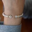 VAHAN's Trademark Moiré Beaded® pattern
Made in the USA with domestic and imported materials