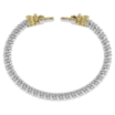 VAHAN's Trademark Moiré Beaded® pattern
Made in the USA with domestic and imported materials