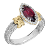 VAHAN's Trademark Moiré Beaded® pattern.
Made in the USA with domestic and imported materials