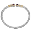 VAHAN's Trademark Moiré Beaded® pattern
Made in the USA with domestic and imported materials