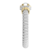 VAHAN's Trademark Moiré Beaded® pattern
Made in the USA with domestic and imported materials