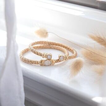 Our favorite kinds of bracelets all gold 