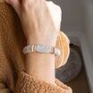 VAHAN's Trademark Moiré Beaded® pattern.
Made in the USA with domestic and imported materials