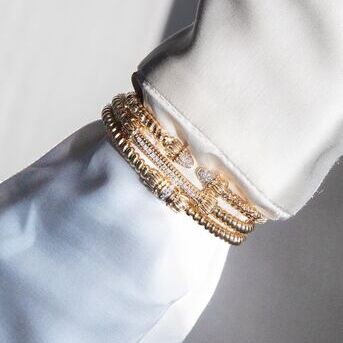 Spring is the perfect time to invest in new pieces and whats better than an all gold bracelet? Any 