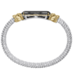 VAHAN's Trademark Moiré Beaded® pattern.
Made in the USA with domestic and imported materials