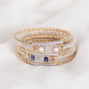 Sundays are for pretty bracelet stacks 