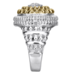 VAHAN's Trademark Moiré Beaded® pattern
Made in the USA with domestic and imported materials