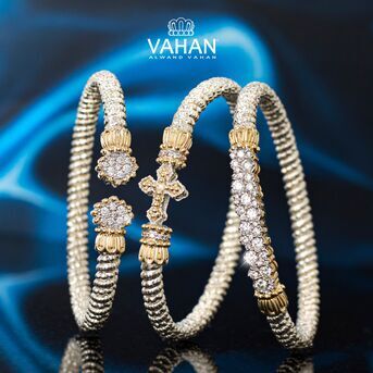 Add an exquisite touch of elegance to your wardrobe with VAHANs timeless stackable bracelets. 
VAHA