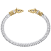 VAHAN's Trademark Moiré Beaded® pattern
Made in the USA with domestic and imported materials