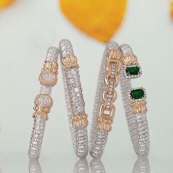 From sleek open cuff silhouettes to radiant bangles, VAHANs diamond bracelets always make a brillia