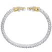 VAHAN's Trademark Moiré Beaded® pattern
Made in the USA with domestic and imported materials