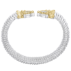 VAHAN's Trademark Moiré Beaded® pattern
Made in the USA with domestic and imported materials