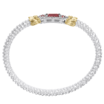 VAHAN's Trademark Moiré Beaded® pattern
Made in the USA with domestic and imported materials