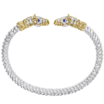 VAHAN's Trademark Moiré Beaded® pattern
Made in the USA with domestic and imported materials