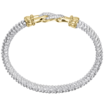 VAHAN's Trademark Moiré Beaded® pattern
Made in the USA with domestic and imported materials