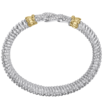 VAHAN's Trademark Moiré Beaded® pattern
Made in the USA with domestic and imported materials