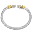 VAHAN's Trademark Moiré Beaded® pattern
Made in the USA with domestic and imported materials