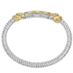 VAHAN's Trademark Moiré Beaded® pattern
Made in the USA with domestic and imported materials