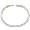 VAHAN's Trademark Moiré Beaded® pattern
Made in the USA with domestic and imported materials