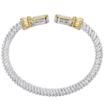 VAHAN's Trademark Moiré Beaded® pattern
Made in the USA with domestic and imported materials