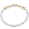 VAHAN's Trademark Moiré Beaded® pattern
Made in the USA with domestic and imported materials