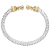 VAHAN's Trademark Moiré Beaded® pattern
Made in the USA with domestic and imported materials