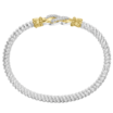 VAHAN's Trademark Moiré Beaded® pattern
Made in the USA with domestic and imported materials