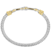 VAHAN's Trademark Moiré Beaded® pattern
Made in the USA with domestic and imported materials