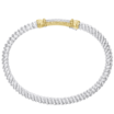VAHAN's Trademark Moiré Beaded® pattern
Made in the USA with domestic and imported materials