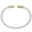 VAHAN's Trademark Moiré Beaded® pattern
Made in the USA with domestic and imported materials