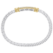 VAHAN's Trademark Moiré Beaded® pattern
Made in the USA with domestic and imported materials