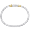 VAHAN's Trademark Moiré Beaded® pattern
Made in the USA with domestic and imported materials