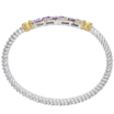 VAHAN's Trademark Moiré Beaded® pattern
Made in the USA with domestic and imported materials