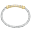VAHAN's Trademark Moiré Beaded® pattern
Made in the USA with domestic and imported materials