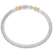 VAHAN's Trademark Moiré Beaded® pattern
Made in the USA with domestic and imported materials